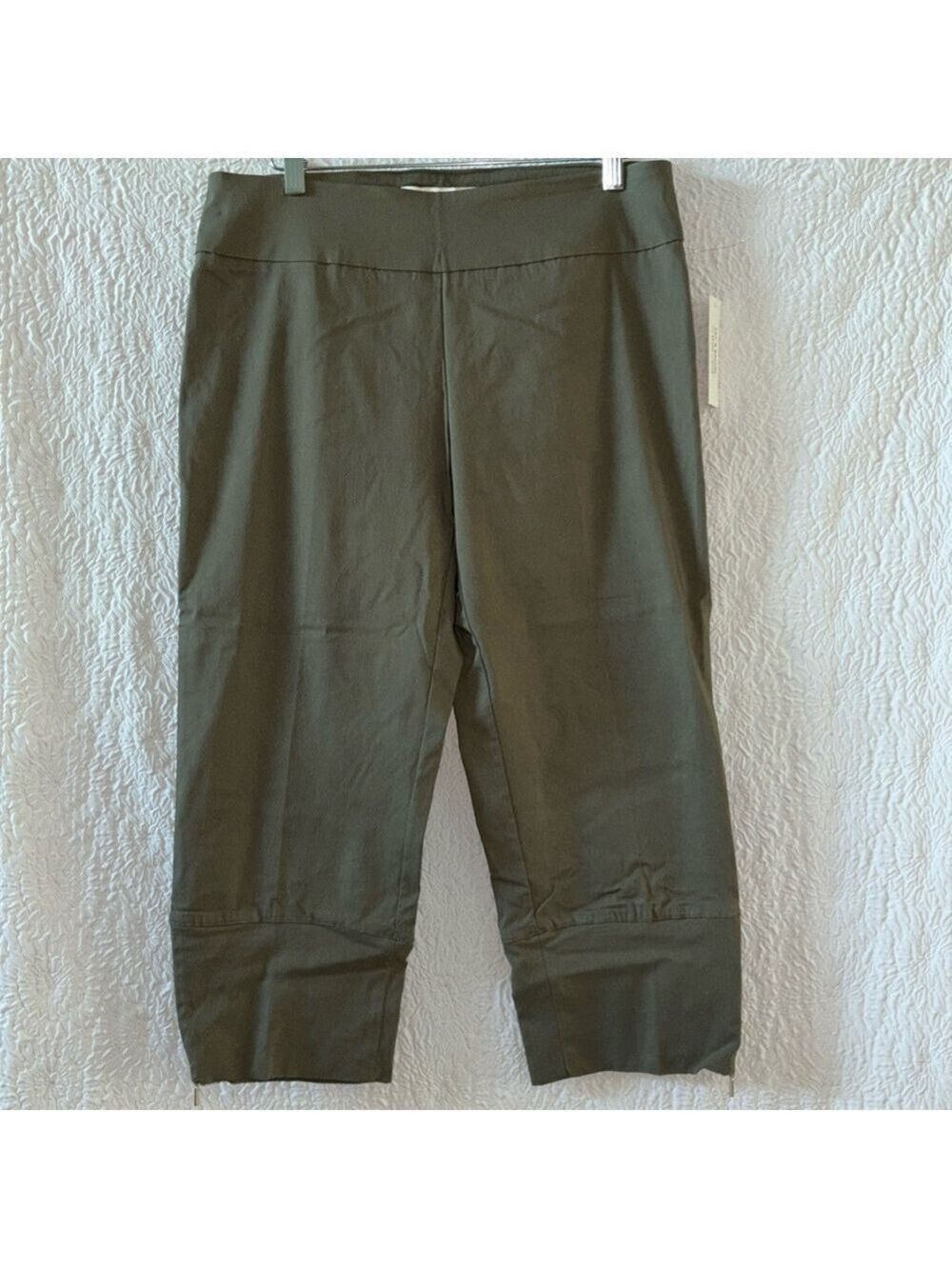 Zac & Rachel Pull-On Crop with Zip Ankle Pants